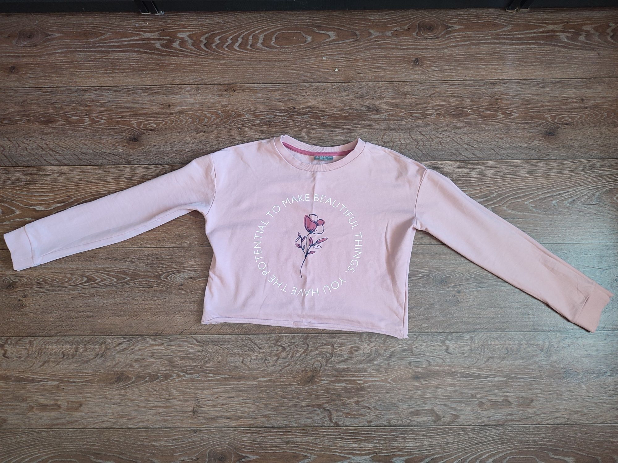 Bluza/sweterek dziewczęcy różowy