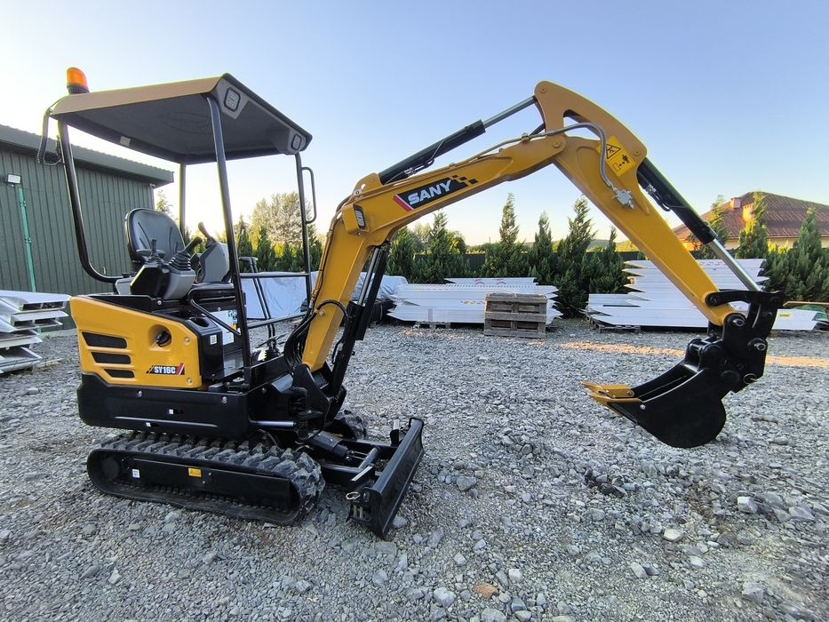 Мініекскаватор SANY 16С,2015,1865 кг