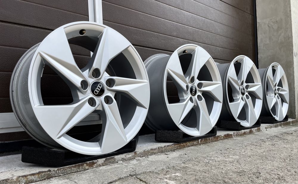 4x felgi aluminiowe 5x112 r17 et46 8J Alufelgi Oryginał Audi 17” |57,1
