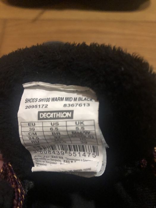 Calçado rapaz quentes