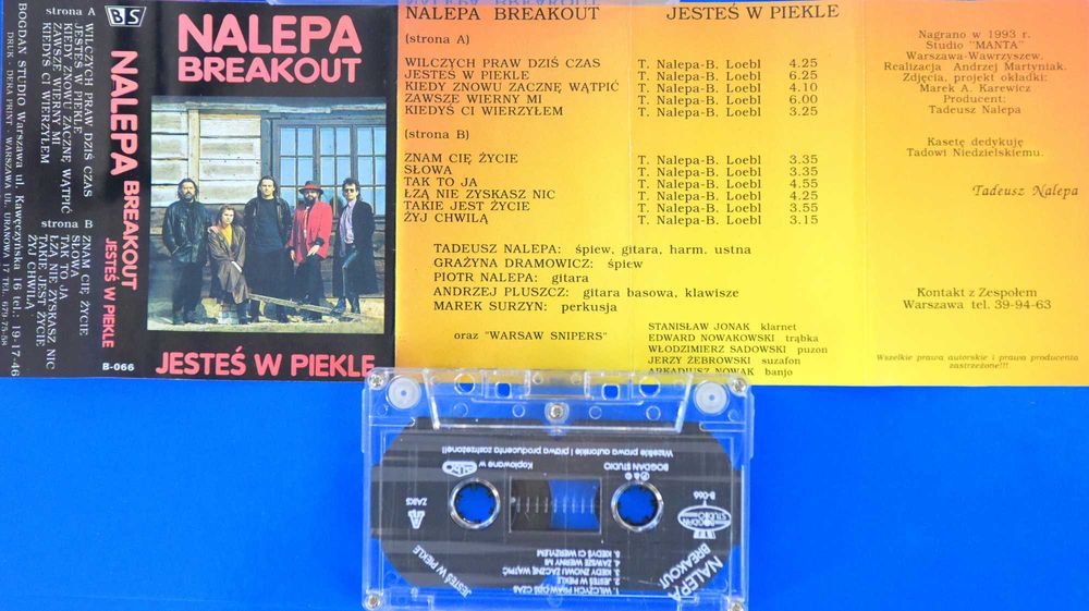 Tadeusz Nalepa / Breakout - Jesteś w piekle [kaseta]