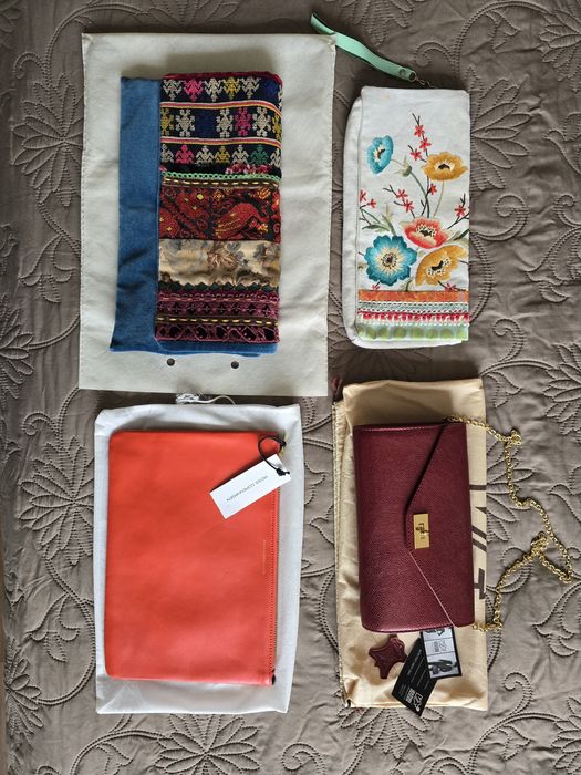 Сумки-клатчі та вечірні різні