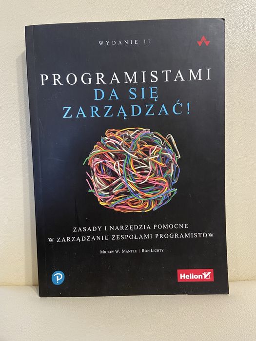 Książka Programistami da się zarządzać Mantle Mickey W