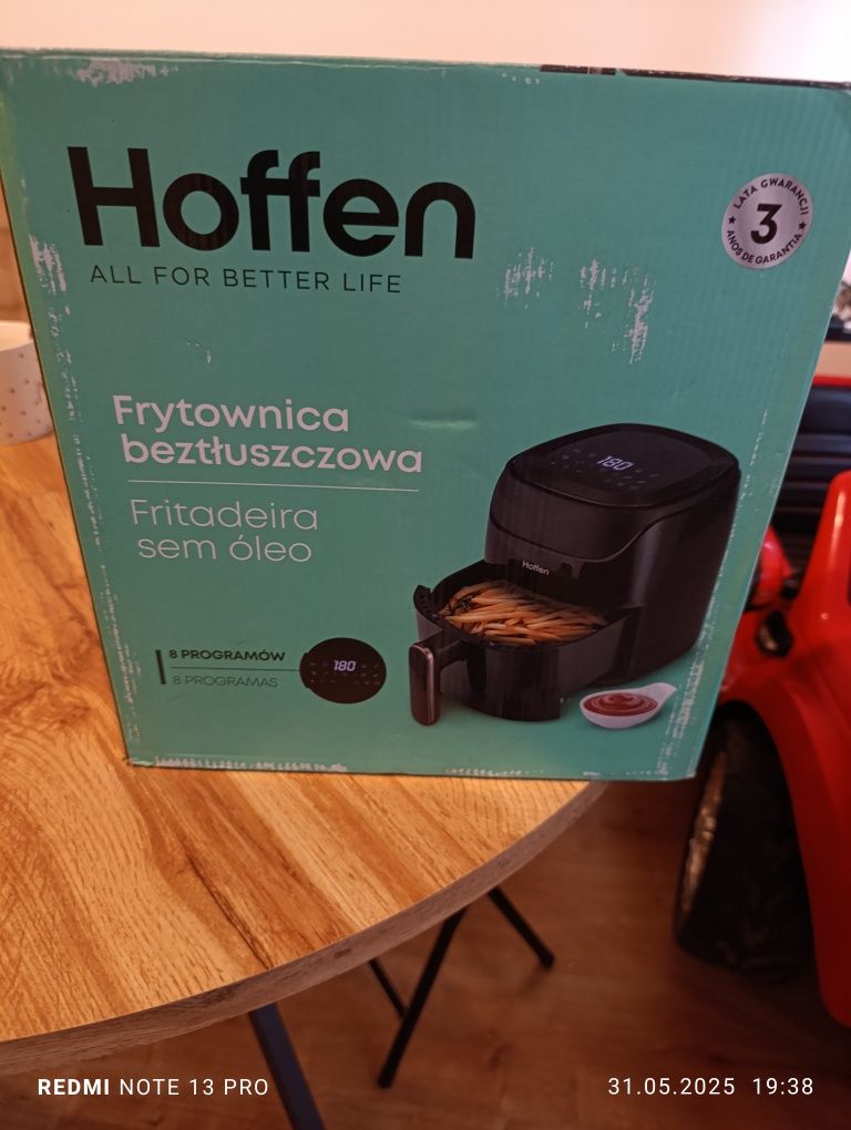 Frytkownica beztłuszczowa Hoffen 3.8l