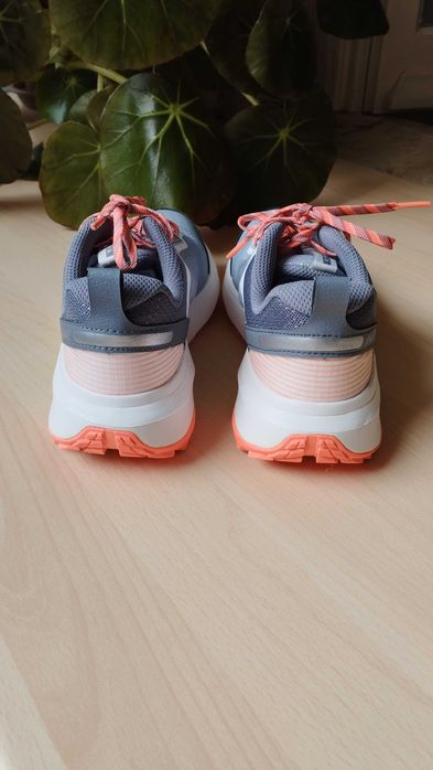 Sapatilhas Corrida e Trail Running Mulher Cinza e Coral 38
