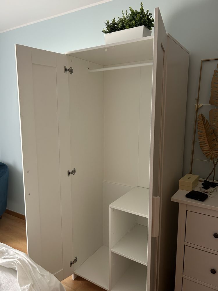 Roupeiro branco com 2 portas BRIMNES Ikea