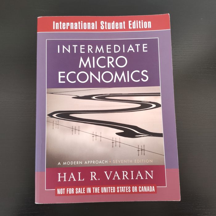 Livro Intermediate Microeconomics - Hal R. Varian.
