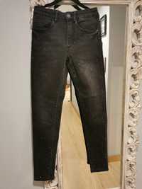 Spodnie skinny fit Zara czarne jeansy dżinsy r. 152