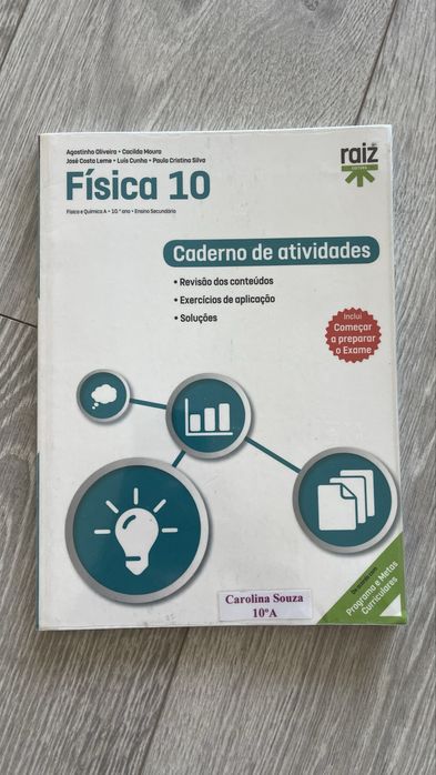 Manual e caderno de atividades: Física 10
