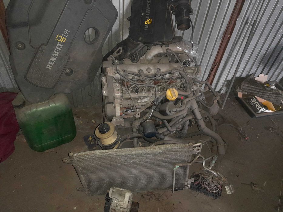 Motor e caixa scenic 1.9 dci