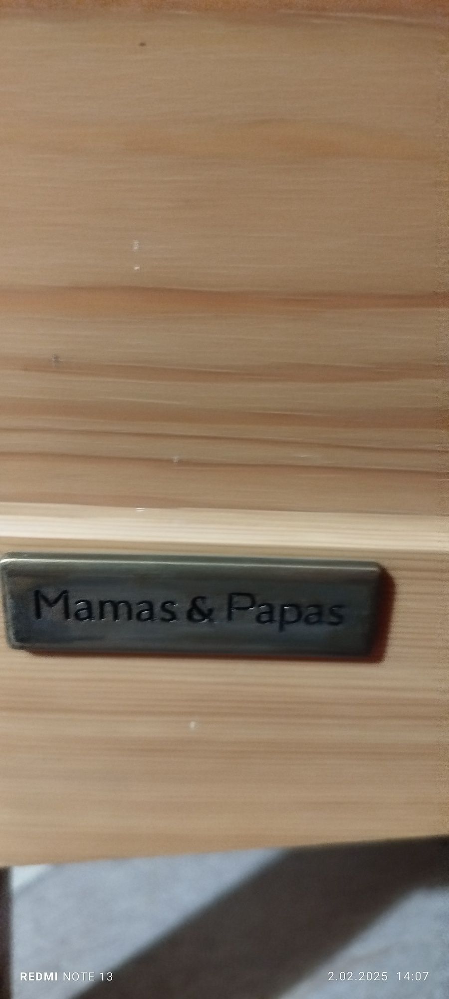 Łóżeczko dla dziecka mamas papas