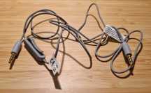 Oryginalny Kabel SBS Jack 3,5mm - Jack 3,5mm 1,2m z pilotem Grey