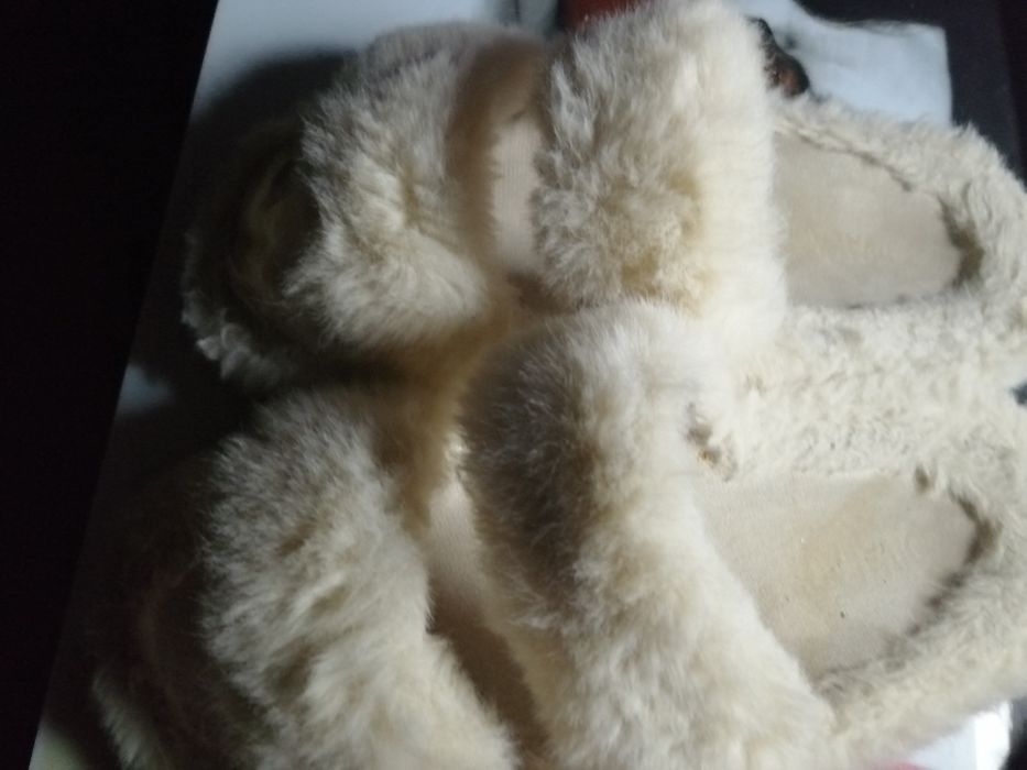 Плюшевые тапочки 38р