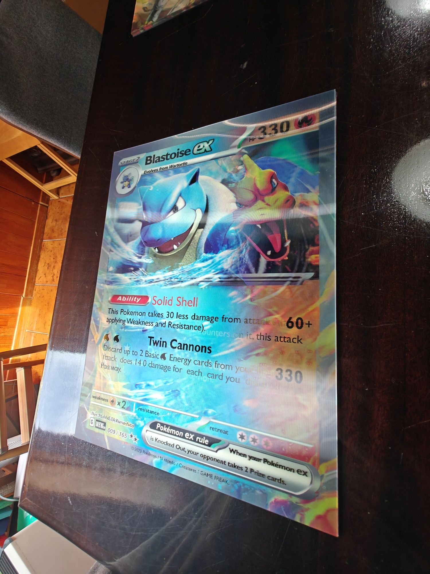 Cartas Pokémon poster 3d