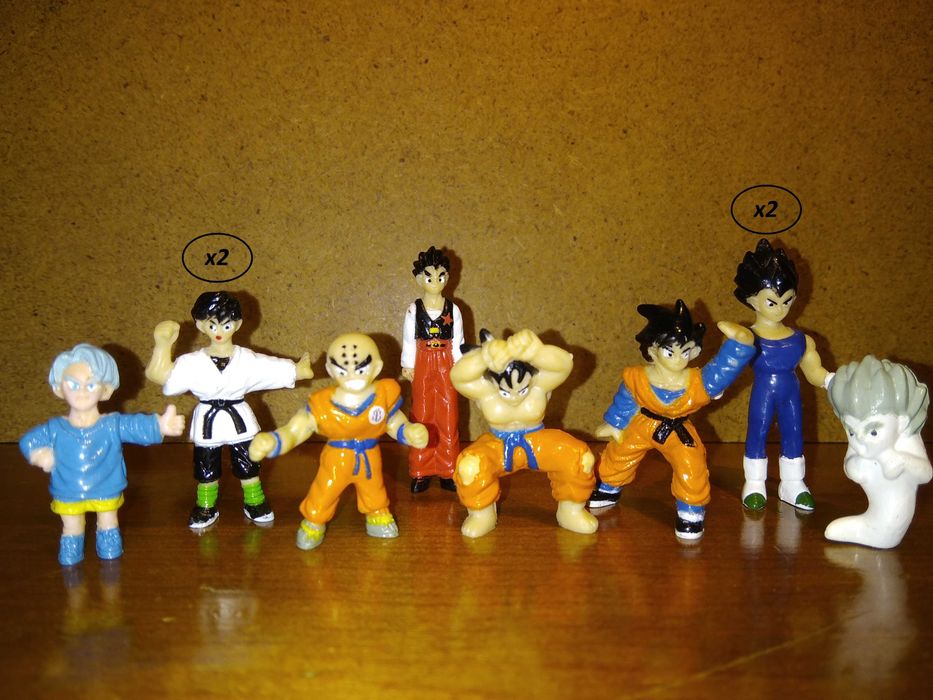15 Figuras Dragon Ball Z 2-5cm (Coleção BS/S.T.A. de 1989)
