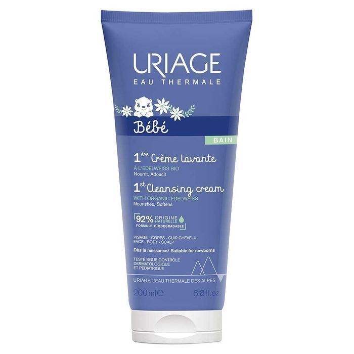 Krem myjący Uriage Bebe 1st Cleansing Cream, 200ml