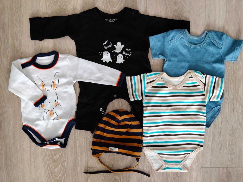 Ubranka niemowlęce (rozmiar 56)