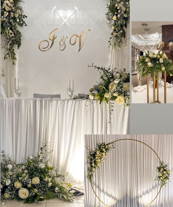 Весільний декор, оформлення залу, фото зони