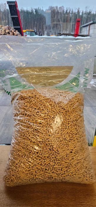 Pellet sosnowy 6mm certyfikat DINplus DrewKom Poznań i okolice