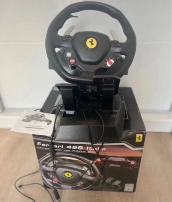 Kierownica do gier Ferrari 458 Thrustmaster Italia (PC, Xbox360)