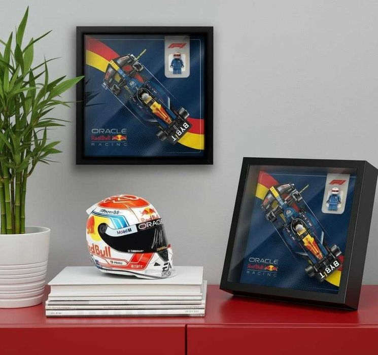 Ramka / gablota na Lego F1 Speed Champions - wszystkie zespoły