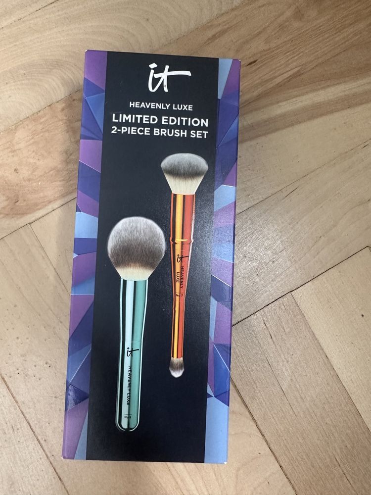 IT Cosmetics Heavenly Luxe Limited Edition Brush Duo- zestaw pedzli