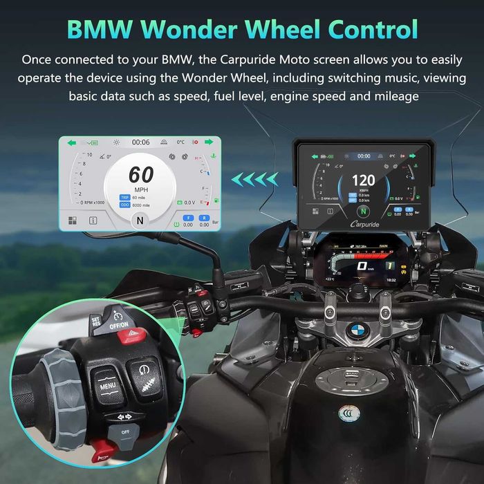 Carpuride W502BS - Wonder Wheel BMW