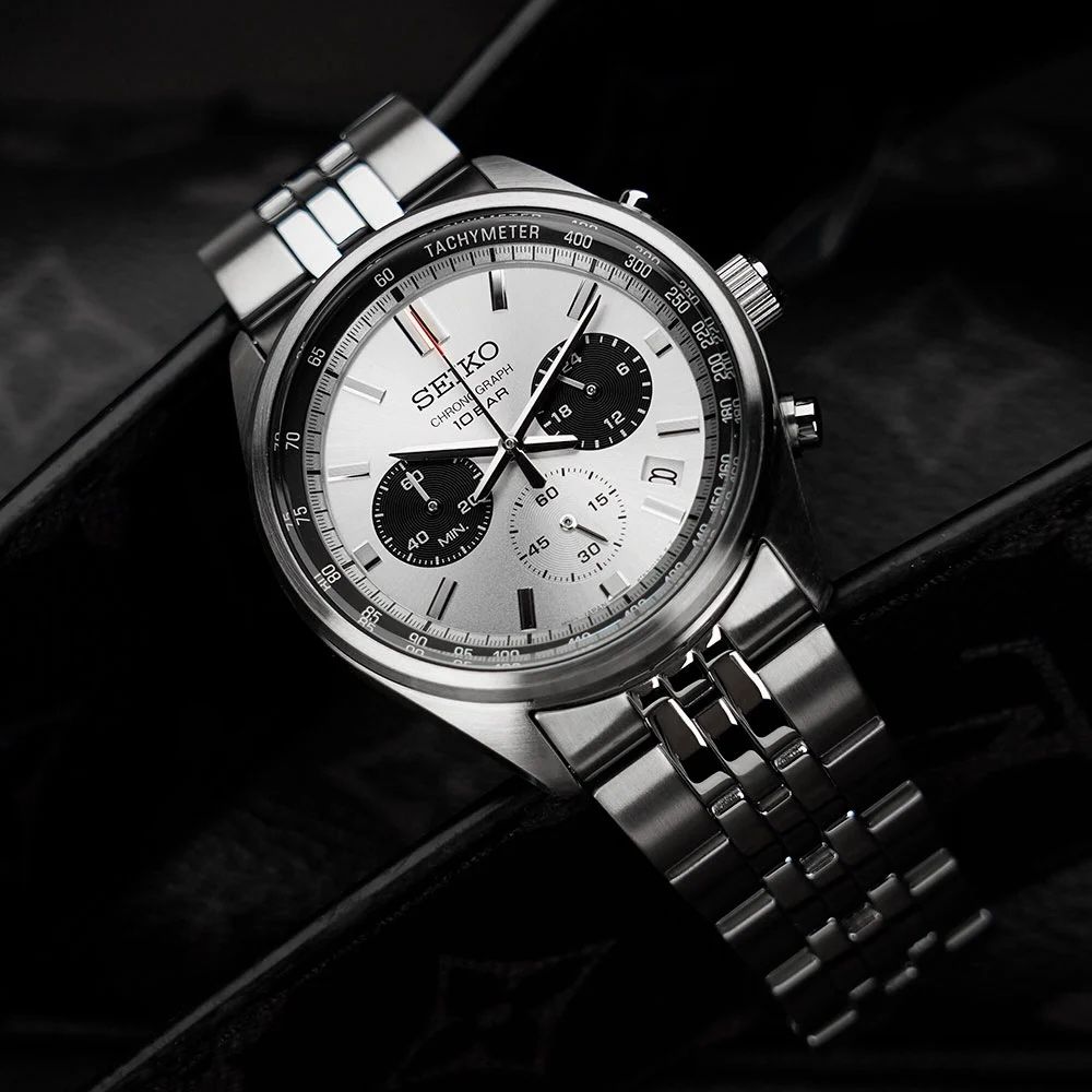 Seiko CS Sports Chronograph хронограф годинник/часы