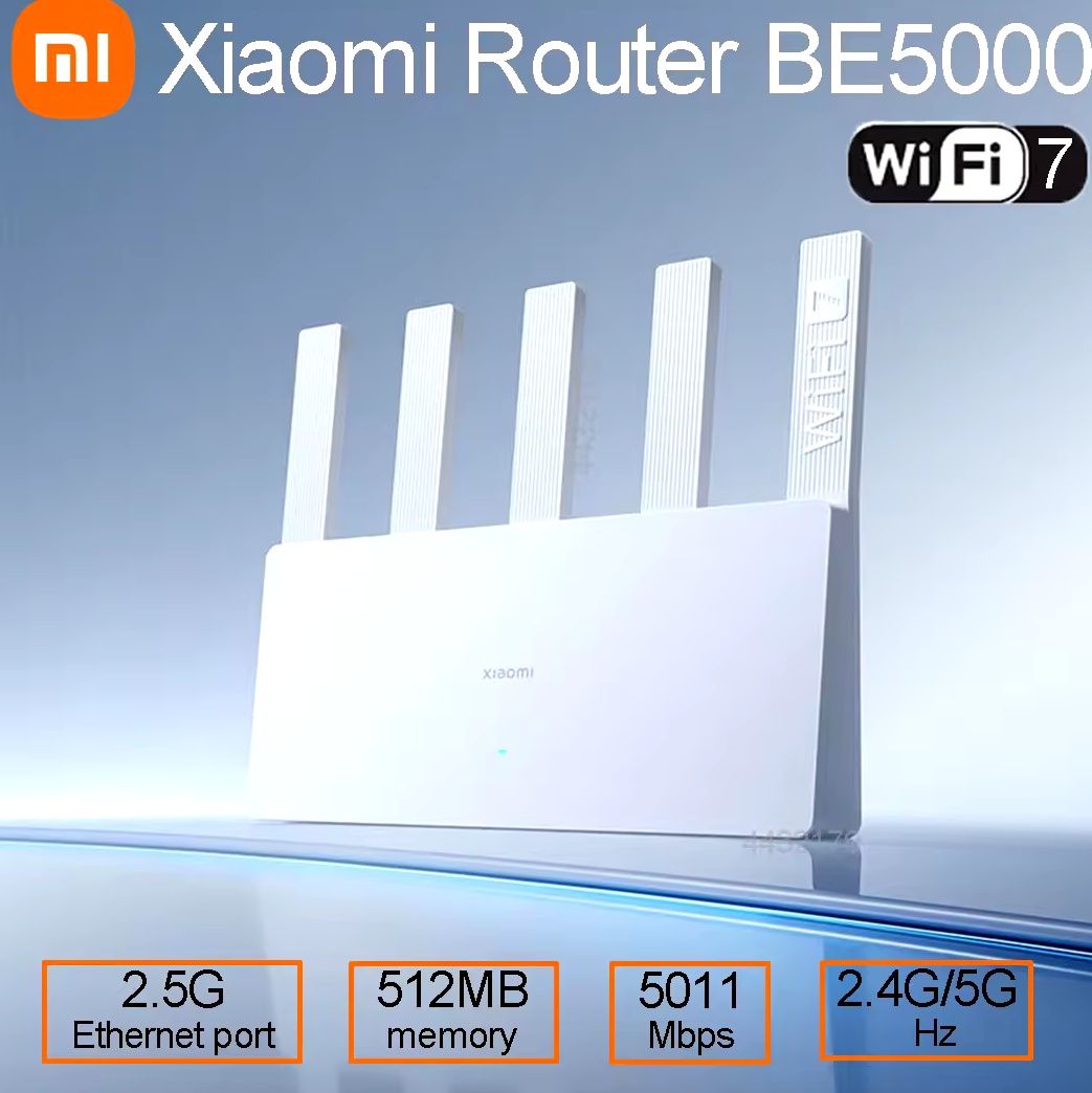 Роутер Xiaomi be 5000, новий