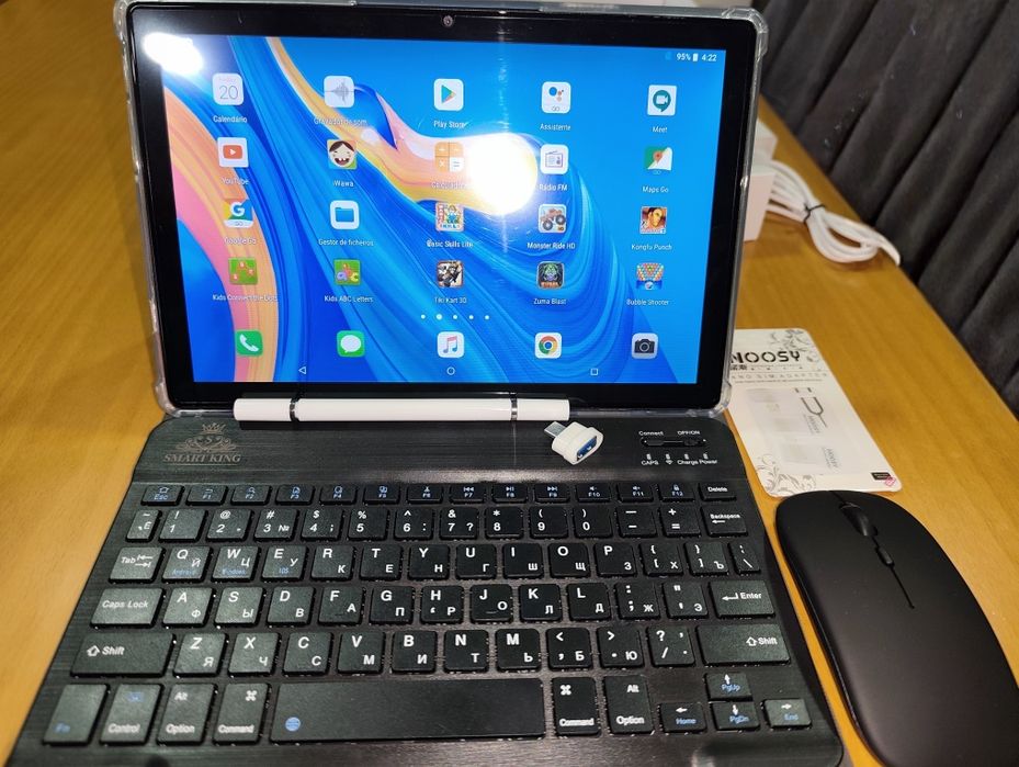 Tablet SMART KING Tab S25 Ultra Pro – Azul, Como Novo, Sem Us