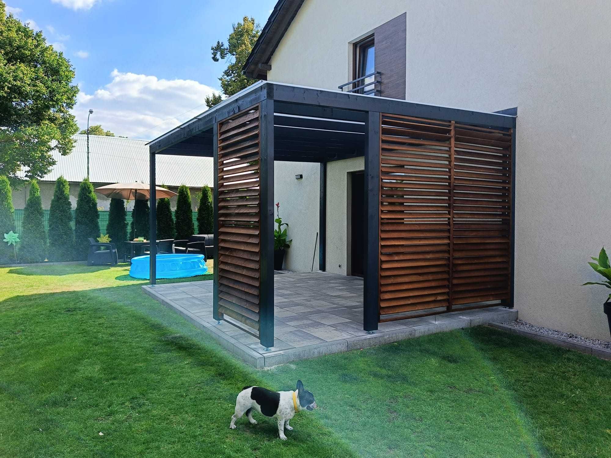 Nowoczesna Altana ogrodowa , Pergola , Zadaszenie tarasu