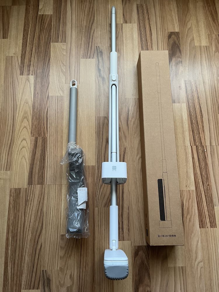 Швабра Xiaomi Mi Blue Fish 180 ° Cotton Mop б/в