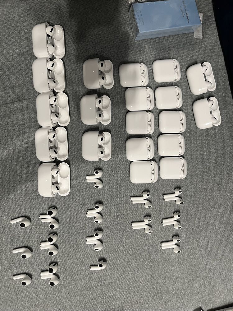 Sluchawki Airpods Osobno Lewa Prawa Etui Ladujace