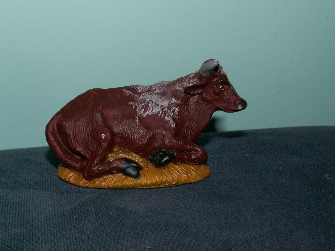 Wół - Wołek - Figurka do szopki bożonarodzeniowej - Szopka - Stajenka