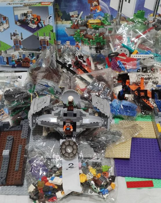 Конструктор Лего ассорти 3кг оригинал и аналоги Lego