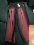 Deep Red Fade Baggy Monster Joggers Jaded London Dresy Joggery XL