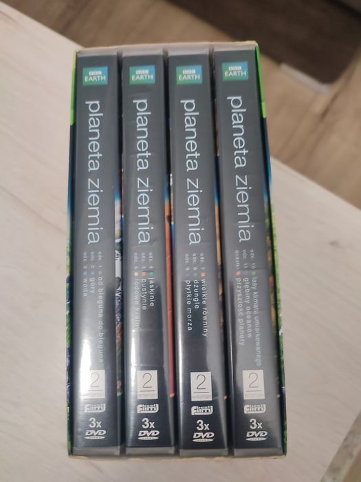Planeta Ziemia 12 płyt DVD