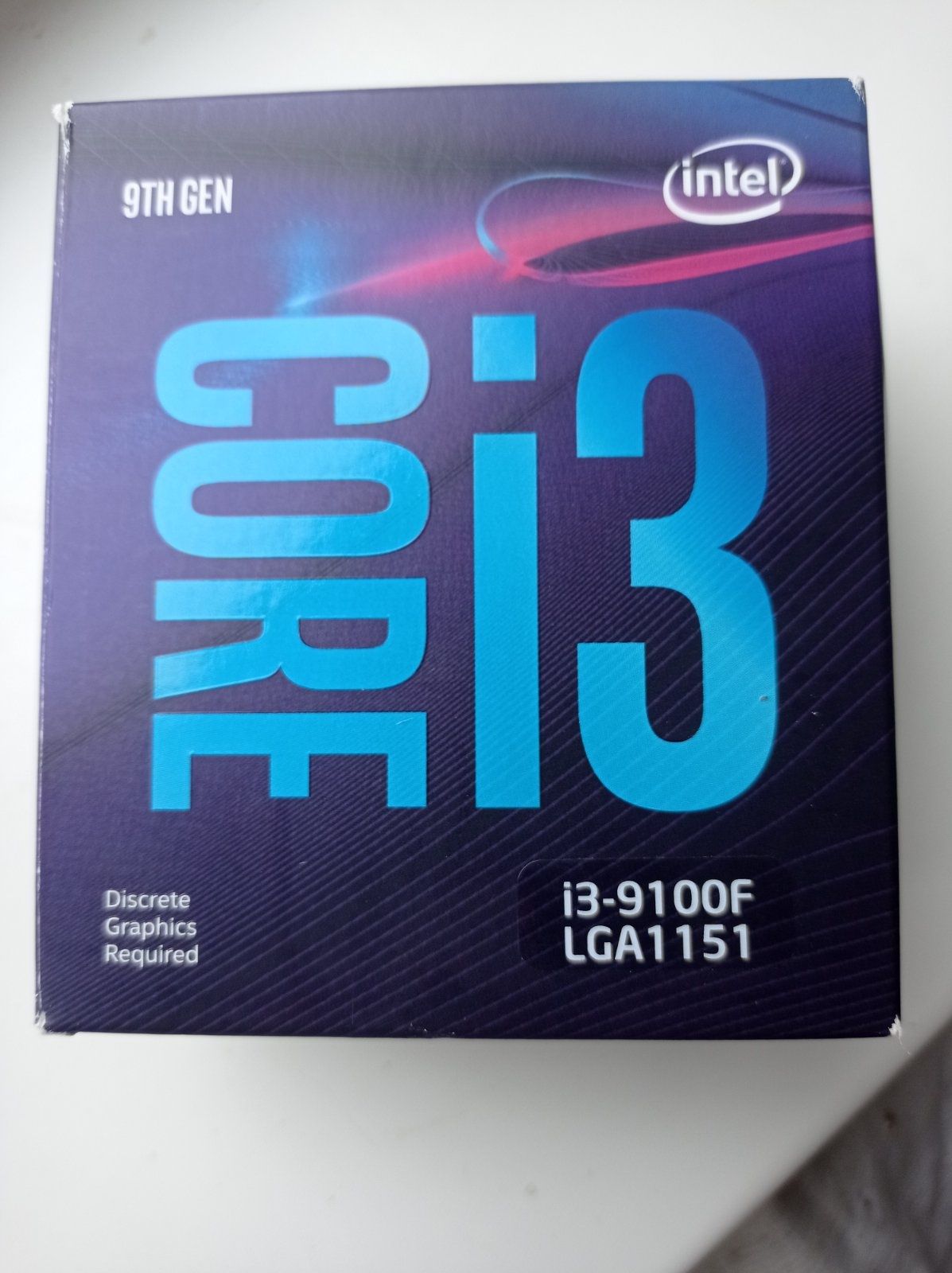 Процессор Intel Core i3-9100F 3.6GHz/8GT/s/6MB (BX80684I39100F) s1151