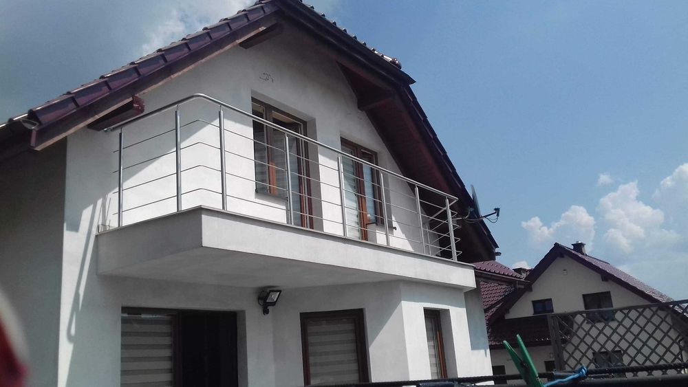 Balustrady balustrada ze stali nierdzewnej inox barierki barierka