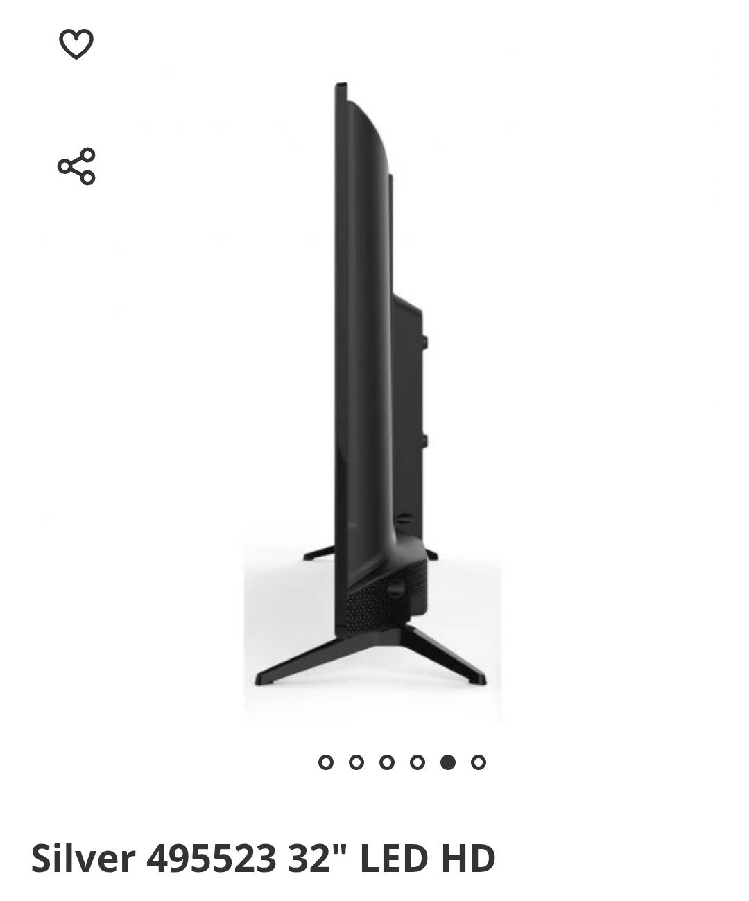 TV PLASMA Silver 495523 de 32 polegadas