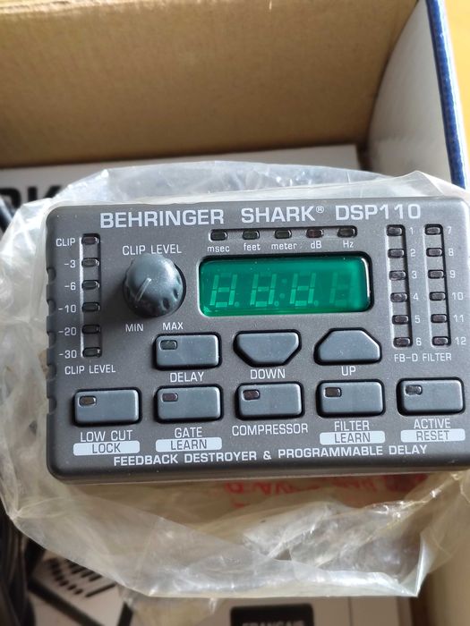 PROCESSADOR DE SINAL BEHRINGER SHARK DSP110
