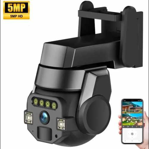 Камера наружная поворотная уличная WIFI OUTDOOR Q-812 FULL-HD 5Mp