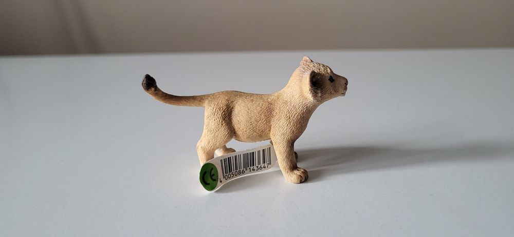 Schleich lwiątko figurka model wycofany z 2006 r.