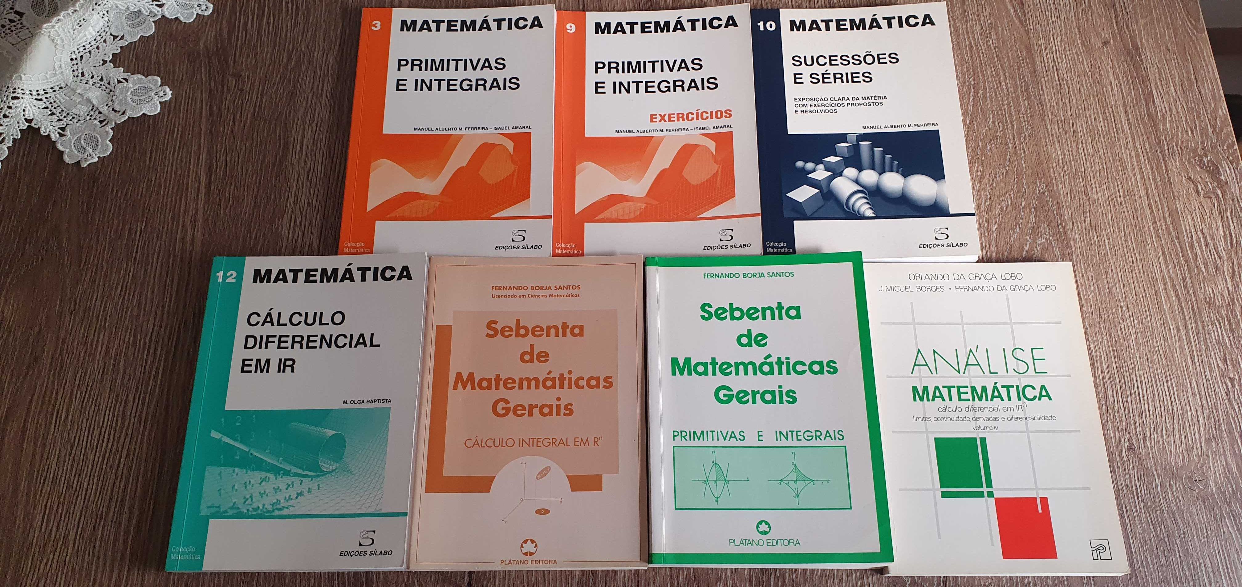 Livros de Exercícios de Matemática Universitários