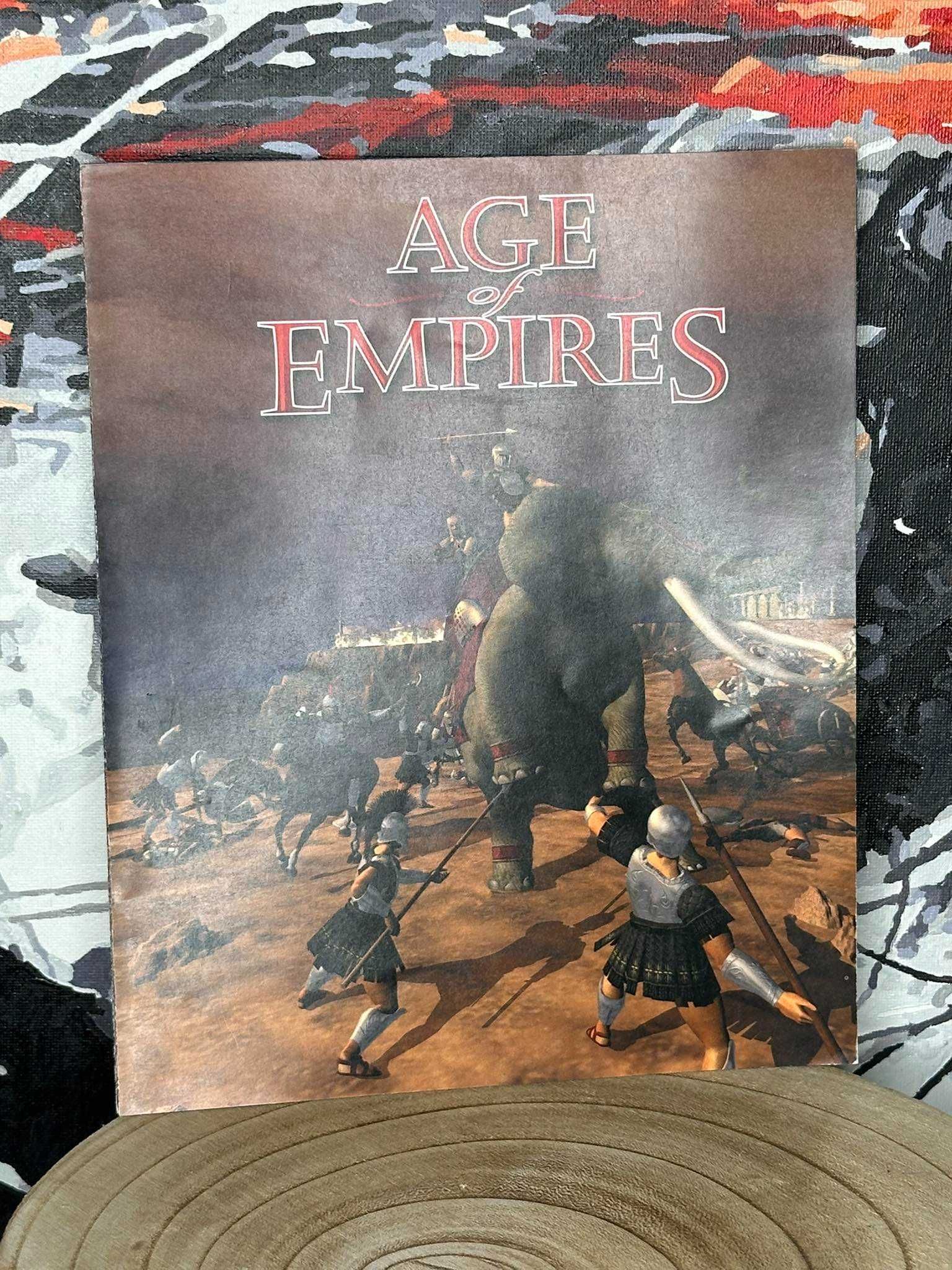 Age of Empires - duży katalog/mapa z edycji big box - PC