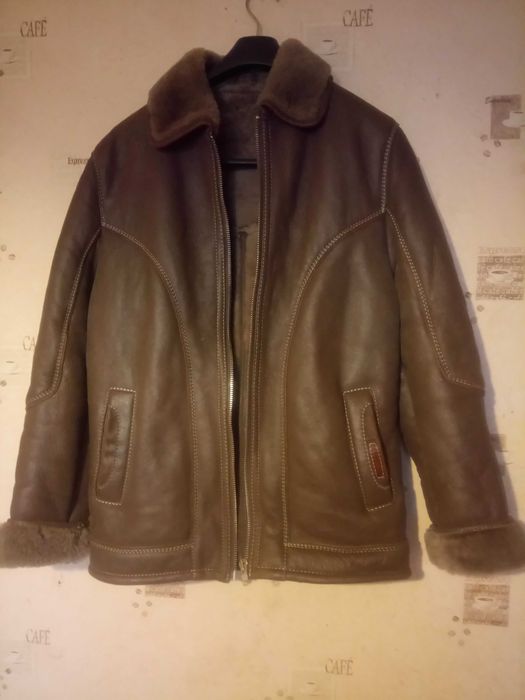 Шкіряна куртка чоловіча