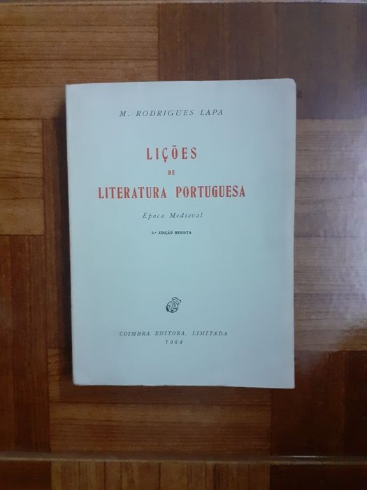 Lições de literatura portuguesa, Rodrigues Lapa