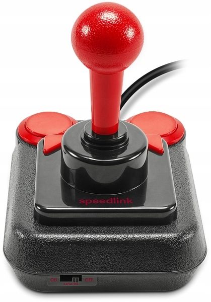 Joystick Speedlink Competition Pro Extra Usb + 25 Gier C64 Mini
