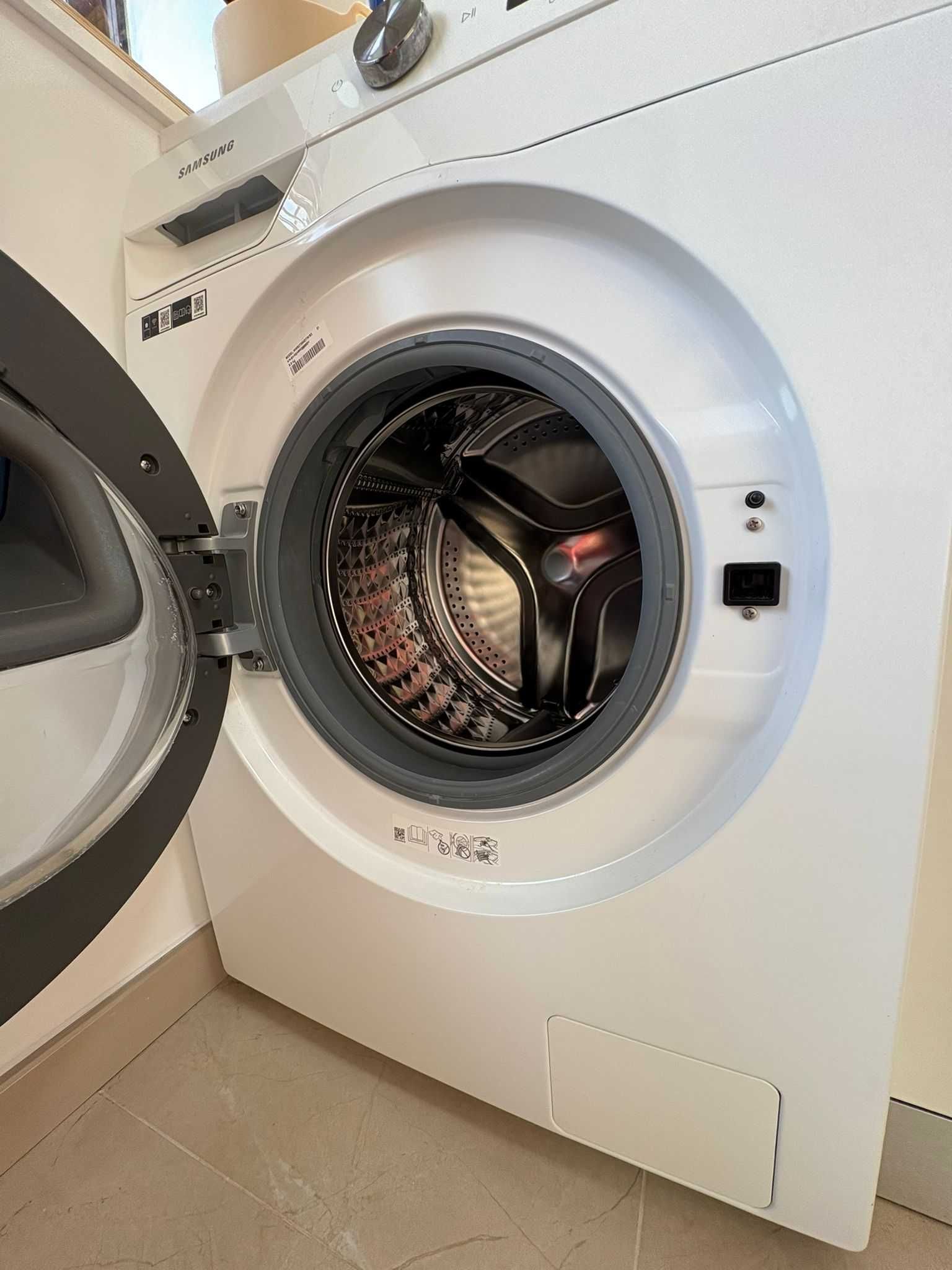 máquina de lavar roupa samsung ww11dg5b25aeep - branca a 11kg