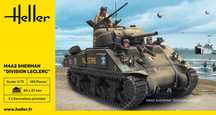 Heller 79894 czołg M4A2 Sherman 'Division Leclerc'